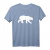 Walking Eisbär T-Shirt - Tiermotiv für Natur- und Winterliebhaber, klassisch geschnitten, perfekt für den Schnee und Eis