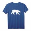 Walking Eisbär T-Shirt - Tiermotiv für Natur- und Winterliebhaber, klassisch geschnitten, perfekt für den Schnee und Eis