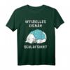 Lustiger Eisbär Schlafanzug für Damen und Herren - Witziges Schlafshirt, Pyjama & Nachthemd als Geschenk für Langschläfer & Nachteulen
