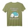 Lustiger Eisbär Schlafanzug für Damen und Herren - Witziges Schlafshirt, Pyjama & Nachthemd als Geschenk für Langschläfer & Nachteulen