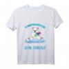 Kinder Bye Bye Kindergarten Eisbär Einschulung T-Shirt – Süßes Geschenk zum Schulanfang für Mädchen und Jungen, die Eisbären lieben