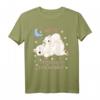 Offizielles Schlafshirt mit Eisbär und Eisbär-Baby – Gemütliches Tiermotiv Schlafshirt für Kinder & Erwachsene