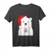 Eisbär Weihnachtsmotiv T-Shirt – Süßes Weihnachtsgeschenk für Kinder, Erwachsene & Familien, perfekt für Nikolaus, Heiligabend & Weihnachtsfeier