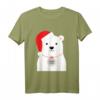 Eisbär Weihnachtsmotiv T-Shirt – Süßes Weihnachtsgeschenk für Kinder, Erwachsene & Familien, perfekt für Nikolaus, Heiligabend & Weihnachtsfeier