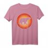 Eisbär Retro Vintage 60er 70er Jahre Sonnenuntergang T-Shirt für Tierliebhaber - Perfekt für Zoowächter & Säugetierfans