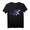 Alaska-Eisbär mit Milchstraße T-Shirt – Perfektes Geschenk für Bärenliebhaber und Alaska-Reisende