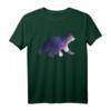 Alaska-Eisbär mit Milchstraße T-Shirt – Perfektes Geschenk für Bärenliebhaber und Alaska-Reisende