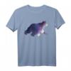 Alaska-Eisbär mit Milchstraße T-Shirt – Perfektes Geschenk für Bärenliebhaber und Alaska-Reisende