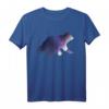 Alaska-Eisbär mit Milchstraße T-Shirt – Perfektes Geschenk für Bärenliebhaber und Alaska-Reisende