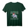 Damen Ugly Christmas T-Shirt mit Santa, Elefant & Weihnachtsmuster - Lustiges Weihnachtsgeschenk für Frauen, Männer & Kinder
