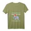 Damen Ugly Christmas T-Shirt mit Santa, Elefant & Weihnachtsmuster - Lustiges Weihnachtsgeschenk für Frauen, Männer & Kinder