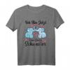 Ich Bin Jetzt Eine Große Schwestern - Herz Elefanten T-Shirt für große und kleine Geschwister, Familiengeschenk