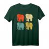 70er 80er Retro Elefanten T-Shirt – Geschenk für Safari- und Tierliebhaber, geeignet als Kostüm, Schlafanzug oder Geschenk zu Geburtstag & Weihnachten
