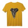 Low Poly Art Elefant Afrika Geometrisches T-Shirt – Safari, Wilde Tiere & Vintage Afrika Design für Damen und Herren