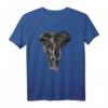 Low Poly Art Elefant Afrika Geometrisches T-Shirt – Safari, Wilde Tiere & Vintage Afrika Design für Damen und Herren