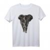 Low Poly Art Elefant Afrika Geometrisches T-Shirt – Safari, Wilde Tiere & Vintage Afrika Design für Damen und Herren