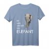 Lustiges Elefanten Kostüm für Kinder & Erwachsene - In mir steckt ein Elefant T-Shirt für Karneval, Fasching, Halloween, Weihnachten & Geburtstag