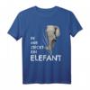 Lustiges Elefanten Kostüm für Kinder & Erwachsene - In mir steckt ein Elefant T-Shirt für Karneval, Fasching, Halloween, Weihnachten & Geburtstag