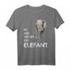 Lustiges Elefanten Kostüm für Kinder & Erwachsene - In mir steckt ein Elefant T-Shirt für Karneval, Fasching, Halloween, Weihnachten & Geburtstag