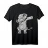 Lustiges Elefanten DAB Shirt – Einzigartiges, handgefertigtes Elefanten T-Shirt mit DAB Dance Pose, Perfekt als Geschenk für Tier- und Sportfans