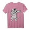 Lustiges Elefanten DAB Shirt – Einzigartiges, handgefertigtes Elefanten T-Shirt mit DAB Dance Pose, Perfekt als Geschenk für Tier- und Sportfans