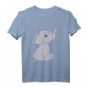 Niedliches Elefanten Tiermotiv T-Shirt für Kinder und Erwachsene - Perfekt für Tierliebhaber, Zoo-Fans und als Geschenkidee