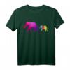 Autismus Mutter Elefant T-Shirt - Autism Awareness Day Geschenk für Mütter, die autistische Kinder durch das Leben führen
