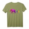 Autismus Mutter Elefant T-Shirt - Autism Awareness Day Geschenk für Mütter, die autistische Kinder durch das Leben führen