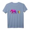Autismus Mutter Elefant T-Shirt - Autism Awareness Day Geschenk für Mütter, die autistische Kinder durch das Leben führen