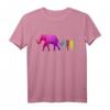 Autismus Mutter Elefant T-Shirt - Autism Awareness Day Geschenk für Mütter, die autistische Kinder durch das Leben führen