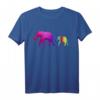 Autismus Mutter Elefant T-Shirt - Autism Awareness Day Geschenk für Mütter, die autistische Kinder durch das Leben führen