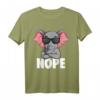 Elefant Kinder, Jungen, Damen T-Shirt mit witzigem Elefanten Nope Design – Perfekt als Geschenk zu Weihnachten und zum Geburtstag
