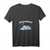 Damen Schlafshirt mit Elefanten Motiv 'Schlafifant' – Lustiges Pyjama T-Shirt mit V-Ausschnitt, Perfekte Schlafkleidung & Geschenkidee für Müde Morgenmuffel