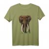 Elefant in Kenia T-Shirt für Afrika-Fans & Wildtiere-Liebhaber – Safari-Motiv, klassisch geschnitten, perfekt für Natur- und Tierenthusiasten