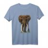 Elefant in Kenia T-Shirt für Afrika-Fans & Wildtiere-Liebhaber – Safari-Motiv, klassisch geschnitten, perfekt für Natur- und Tierenthusiasten