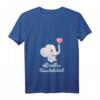 Kuscheliges Damen Elefanten Pyjama als Partnerlook - Perfektes Geschenk für Verliebte, Kinder & Familien zu Weihnachten, Valentinstag und Geburtstag