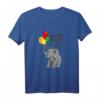 Kinder Ich Bin Schon 2 Geburtstag T-Shirt mit süßem Elefanten – Lustiges Geschenk für Zweijährige Mädchen und Jungen zum Kindergeburtstag