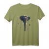 Polygon Elefant T-Shirt - Perfektes Geschenk für Elefanten-, Safari- und Afrika-Liebhaber, Naturliebhaber und Familien