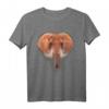 Elefant Illustration T-Shirt – Lustiges Tiermotiv für Kinder, Tierfreunde & Elefantenfans, perfekte Geschenkidee zu Weihnachten & Geburtstag