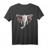 Lustiges Elefanten Kopf T-Shirt - Witziges Afrika Tier Design für Kinder & Erwachsene, Perfekt als Geschenk für Geburtstag & Weihnachten