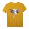 Lustiges Elefanten Kopf T-Shirt - Witziges Afrika Tier Design für Kinder & Erwachsene, Perfekt als Geschenk für Geburtstag & Weihnachten