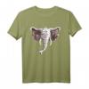 Lustiges Elefanten Kopf T-Shirt - Witziges Afrika Tier Design für Kinder & Erwachsene, Perfekt als Geschenk für Geburtstag & Weihnachten
