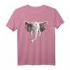 Lustiges Elefanten Kopf T-Shirt - Witziges Afrika Tier Design für Kinder & Erwachsene, Perfekt als Geschenk für Geburtstag & Weihnachten