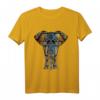 Elefant Yoga Damen T-Shirt mit Mandala Ganesha Chakra Tribal Design – Perfekt für Yoga, Reisen & Geschenke für Tier- und Kulturbegeisterte