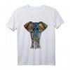 Elefant Yoga Damen T-Shirt mit Mandala Ganesha Chakra Tribal Design – Perfekt für Yoga, Reisen & Geschenke für Tier- und Kulturbegeisterte