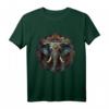 Elefant Kunst Mandala Tier Druck Motiv T-Shirt – Perfektes Geschenk für Tierliebhaber und Freunde