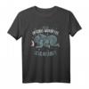 Mein Offiziell Geprüftes Schlafshirt mit Elefanten Motiv - Bequeme Schlafkleidung für Langschläfer, Morgenmuffel & Entspannung