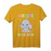 Awesome Since 2010 Baby Elefanten T-Shirt – Niedliches Geburtstagsgeschenk für Kinder, Jungen und Mädchen, perfekt für Geburtstags- und Jahrestagsgeschenke