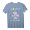 Awesome Since 2010 Baby Elefanten T-Shirt – Niedliches Geburtstagsgeschenk für Kinder, Jungen und Mädchen, perfekt für Geburtstags- und Jahrestagsgeschenke