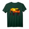 Elefant Afrika Sonnenuntergang Savanne T-Shirt – Stilvolles Natur-Design, ideales Geschenk für Safari- und Tierliebhaber zu Geburtstag und Weihnachten